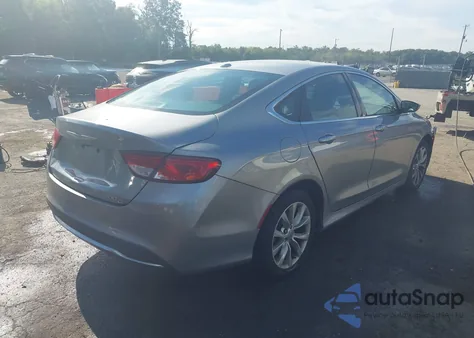 2015 Chrysler 200 C из США, поврежденный, VIN 1C3CCCCB8FN545351